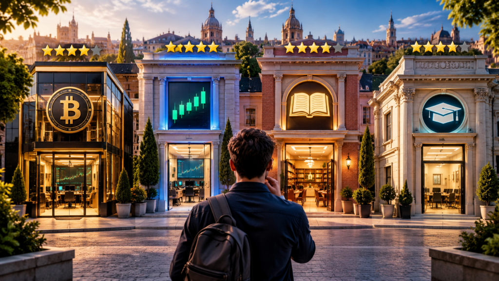 Las 5 mejores academias de criptomonedas en España: opiniones, precios y comparativa
